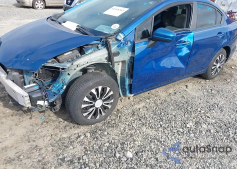 2015 Honda Civic Lx из США, поврежденный, VIN 19XFB2F52FE002755